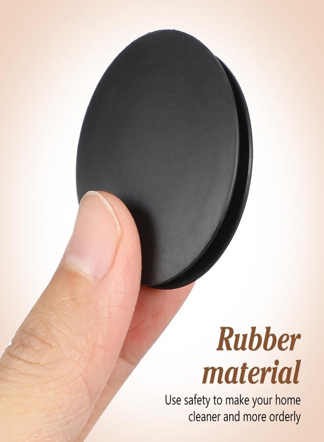 SHOWERORO Round Rubber Piggy Bank Plugs 1.5 Inch Replacement Stoppers for Money Saving Boxes Secure Fit Durable Coin Bank Bottom Caps for Toys and Home Use - Image 2